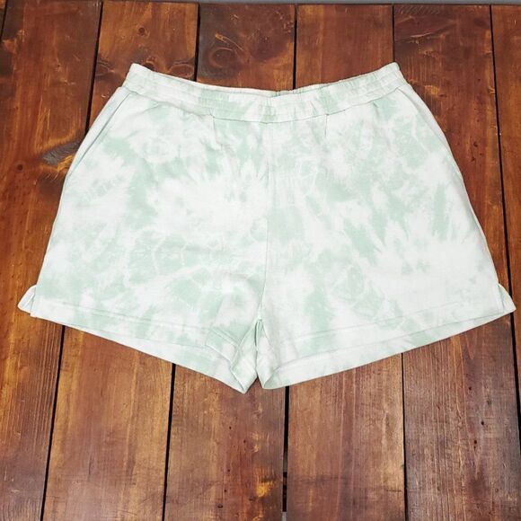 Rails High Rise Jade Mint Tie Dye Shorts I-0211a8 - Picture 5 of 11